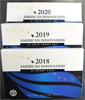 2018-2020 AMERICAN INNOVATION DOLLAR PROOF SETS