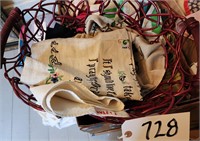 Embroidery Projects, basket
