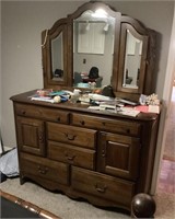 Kincaid chest of drawers with mirror