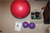 Exercise Equipment Including Weights & More
