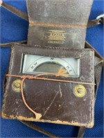 Vintage Dip Needle Compass/Aqua Survey &