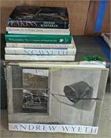 Coffee Table Art Books. Andrew Wyeth, Eakins, The