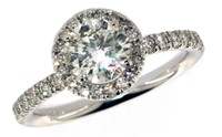 14k Gold 1.40 ct Round Brilliant Diamond Ring