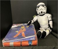 NOS Lego Movie Costume, Star Wars Plush.