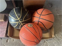 Three Basketballs