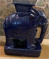 F - CERAMIC ELEPHANT STAND 23"T (L45)