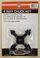 4 Way Chuck Key New In Package