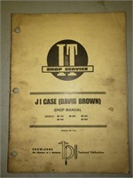 It shop manual ji case David Brown
