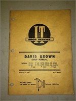 It shop manual David Brown 770, 780, 880, 990,