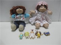 Assorted Cabbage Patch Dolls Tallest 17"
