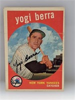 1959 Topps #180 Yogi Berra HOF New York Yankees