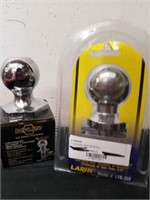 New 1 7/8 and 2-in chrome hitch balls