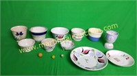 Vintage Ceramic Bowls & Small Plates