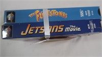 VHS Tapes-Flintstones & Jetsons-Lot