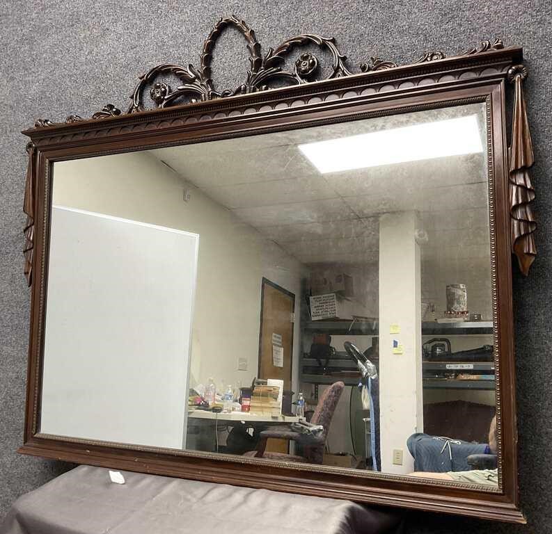 Mahogany Wall Mirror