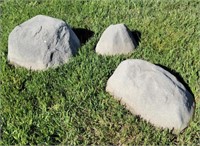 3 Faux Landscape Rock Small to Large