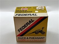 Federal Duck and Pheasant Amo
