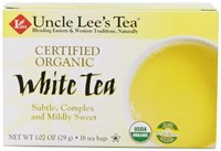 2 pack Uncle Lee's Tea 100% Certified Organic Whi