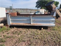 15' Dump Box with dump cylinder and front mounting