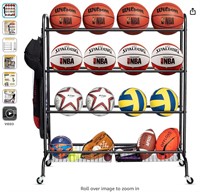 Basketball Rack, Outdoor Rolling Basketball