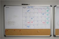 Planning Dry Erase Board