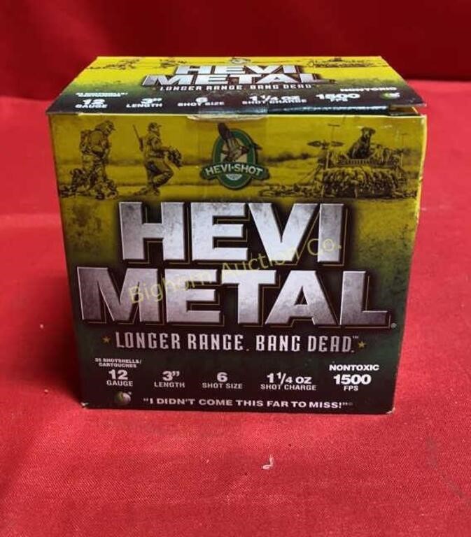 Ammo 12 Gauge 3" 25 Rds Hevi-Shot