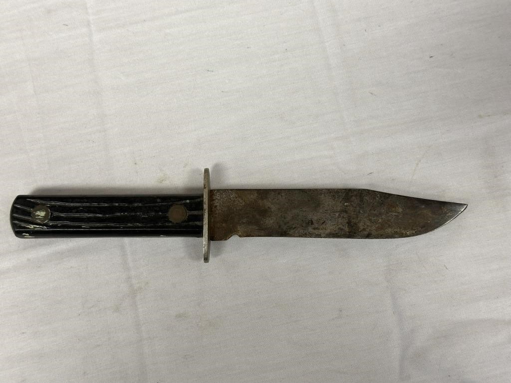 Old Fixed Blade Hunting Knife