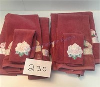 Two towel sets