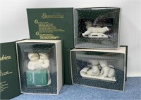 Department 56 Snow Babies in Original Boxes
