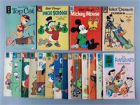 18pc Silver Age Dell Comics w/ Walt Disney