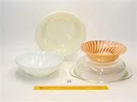Group of Serving Bowls including a 10 Inch