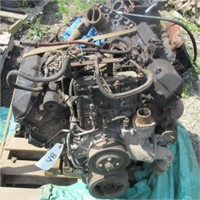 Ford 7.3L power stroke diesel engine.
