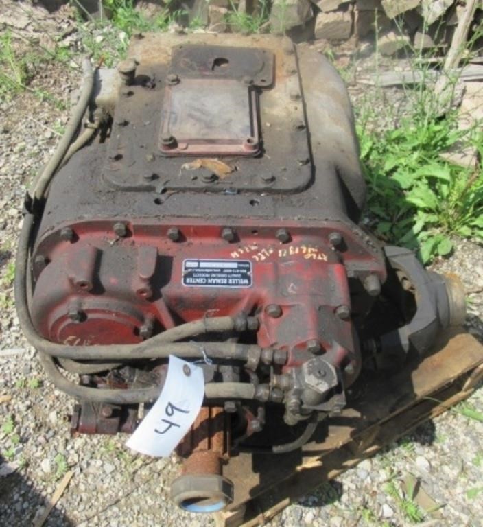 Remanufactured transmission serial# 1197929