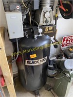 Black Max 5HP 80 Gallon Air Compressor -
