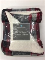 New Comfort Bay Microlight Berber Throw Plaid