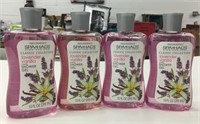 4 Spa Haus Lavender Vanilla Shower Gels 295ml/ea