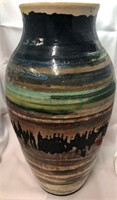 Glazed Ceramic Art Pottery Vase