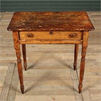 Antique 19th C. Country Side Table