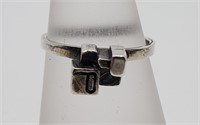 Moderniste Sterling Silver Ring