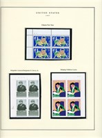 1996 US stamp collector sheet featuring Chinese Ne