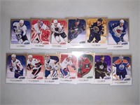 Lot of 13 2009-10 Victory Hockey Gold Parallels