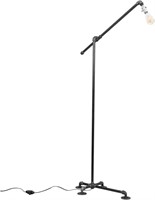 PIPE DECOR Industrial Pipe Floor Lamp, Dimmable, D