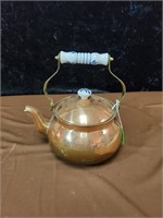 Cute copper teapot
