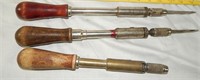 3 Vintage Yankee Screwdrivers 130, 30, 30A