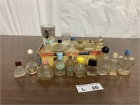 Vintage Small Purfume Bottles Shot Glass