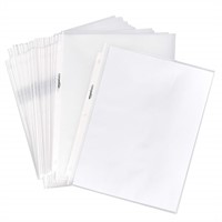 Basics Sheet Protector, Heavy Duty, Non-Glare, 10