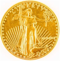 Coin 1991 $25 Half-Ounce Gold Eagle Coin BU