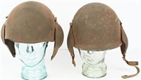 WWII U.S. ARMY AIR FORCE M 3 FLAK HELMET LOT WW2