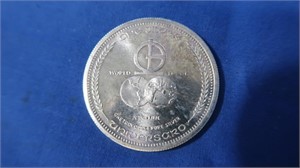 1 oz 1974 Uninversaro .999 Fine Silver Coin