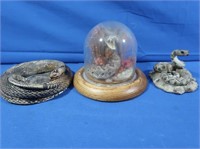 Dome Rattlesnake, Ceramic Rattlesnake, Ceramic